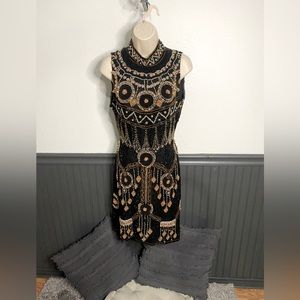 Vintage Beaded Formal Dress